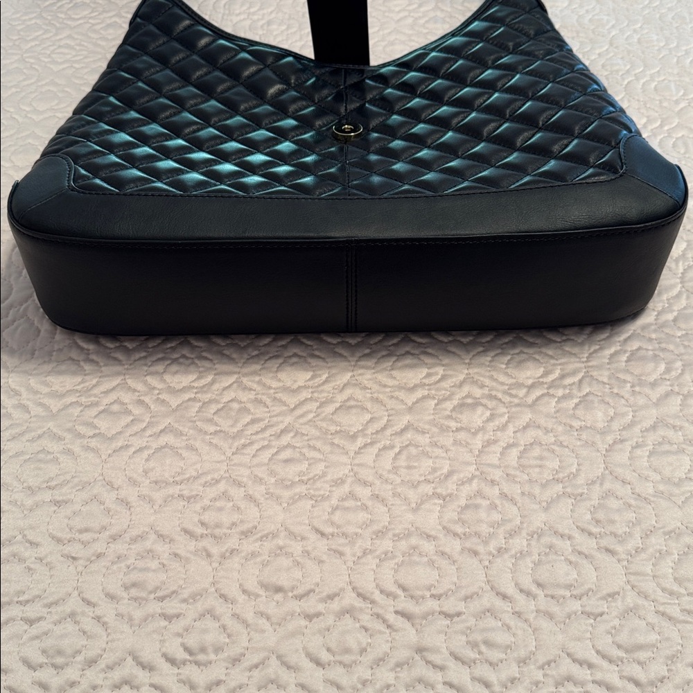 Talbots Black Quilted Shoulder Bag - Picture 4 of 7
